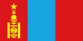 Most recent flag or coat of arms of Mongolian People's Republic