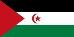 Most recent flag or coat of arms of Sahrawi Arab Democratic Republic