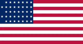 Most recent flag or coat of arms of Colorado Territory