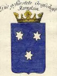 Most recent flag or coat of arms of Sternstein County