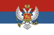 Most recent flag or coat of arms of Kingdom of Montenegro