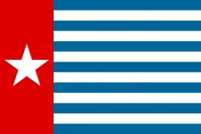 Most recent flag or coat of arms of Netherlands new Guinea