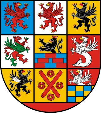Most recent flag or coat of arms of Duchy of Pomerania (Brandenburg Vassal)