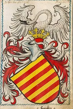 Most recent flag or coat of arms of Rieneck County