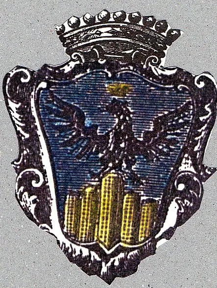 Most recent flag or coat of arms of Castell'ottieri County