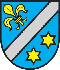 Most recent flag or coat of arms of Dillingen County