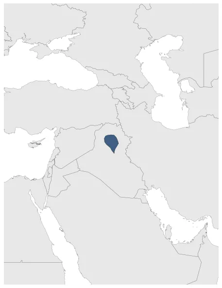 Assyrian empire (Mitanni): Maximal extension of the polity