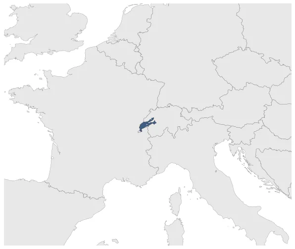 Cossonay Lordship: Maximal extension of the polity