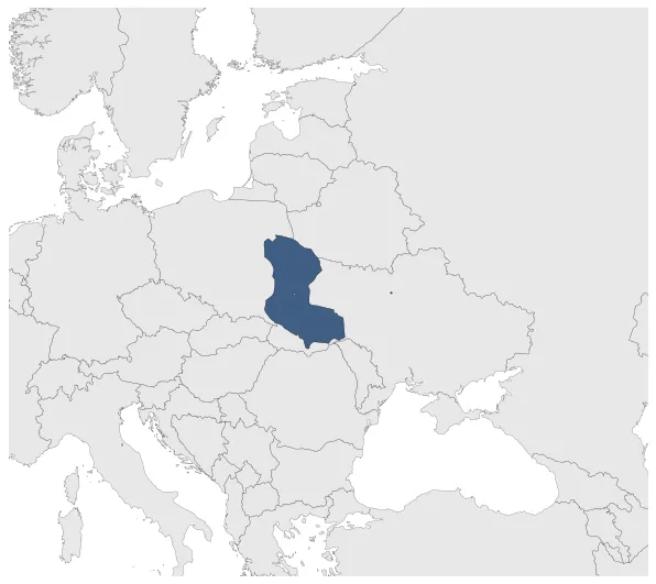 Kingdom of Galicia-Volhynia (Mongol Empire): Maximal extension of the polity