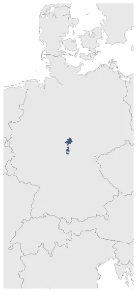 Saxony-Eisenach Duchy: Maximal extension of the polity