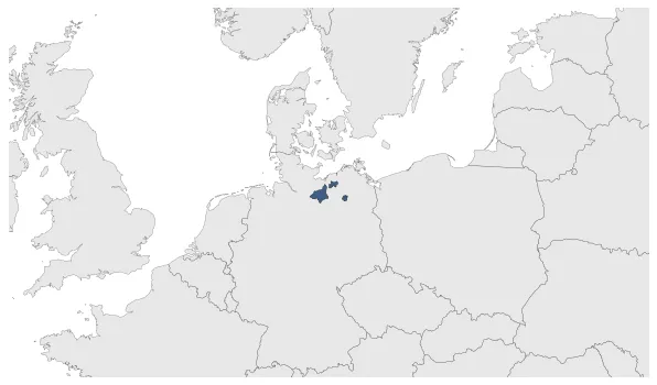 Schwerin Prince-Bishopric: Maximal extension of the polity