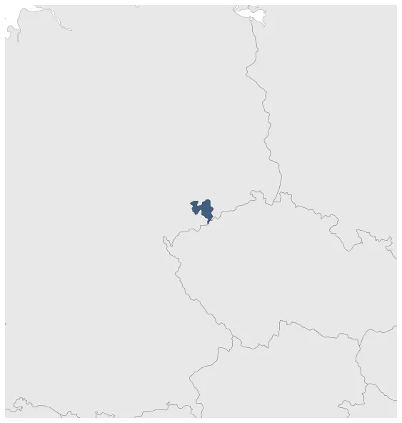 Waldenburg County: Maximal extension of the polity